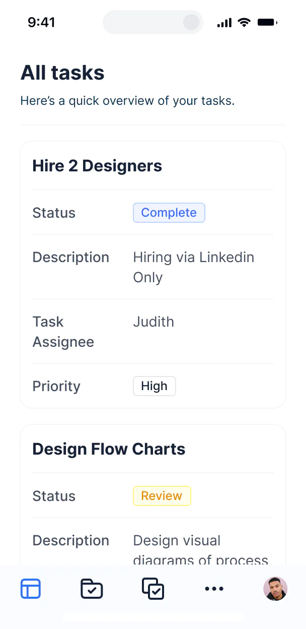 ai app builder for freelancers mobile ui