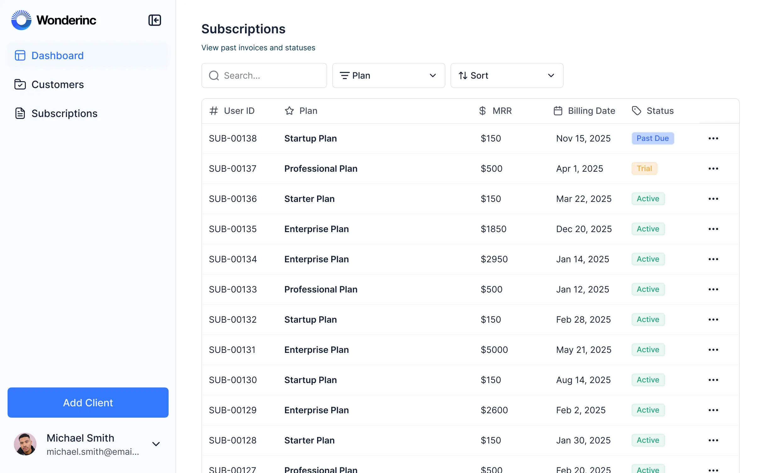 Screenshot of a workflow builder interface displaying trigger conditions, connected workflow steps, approval statuses, and automation run logs.