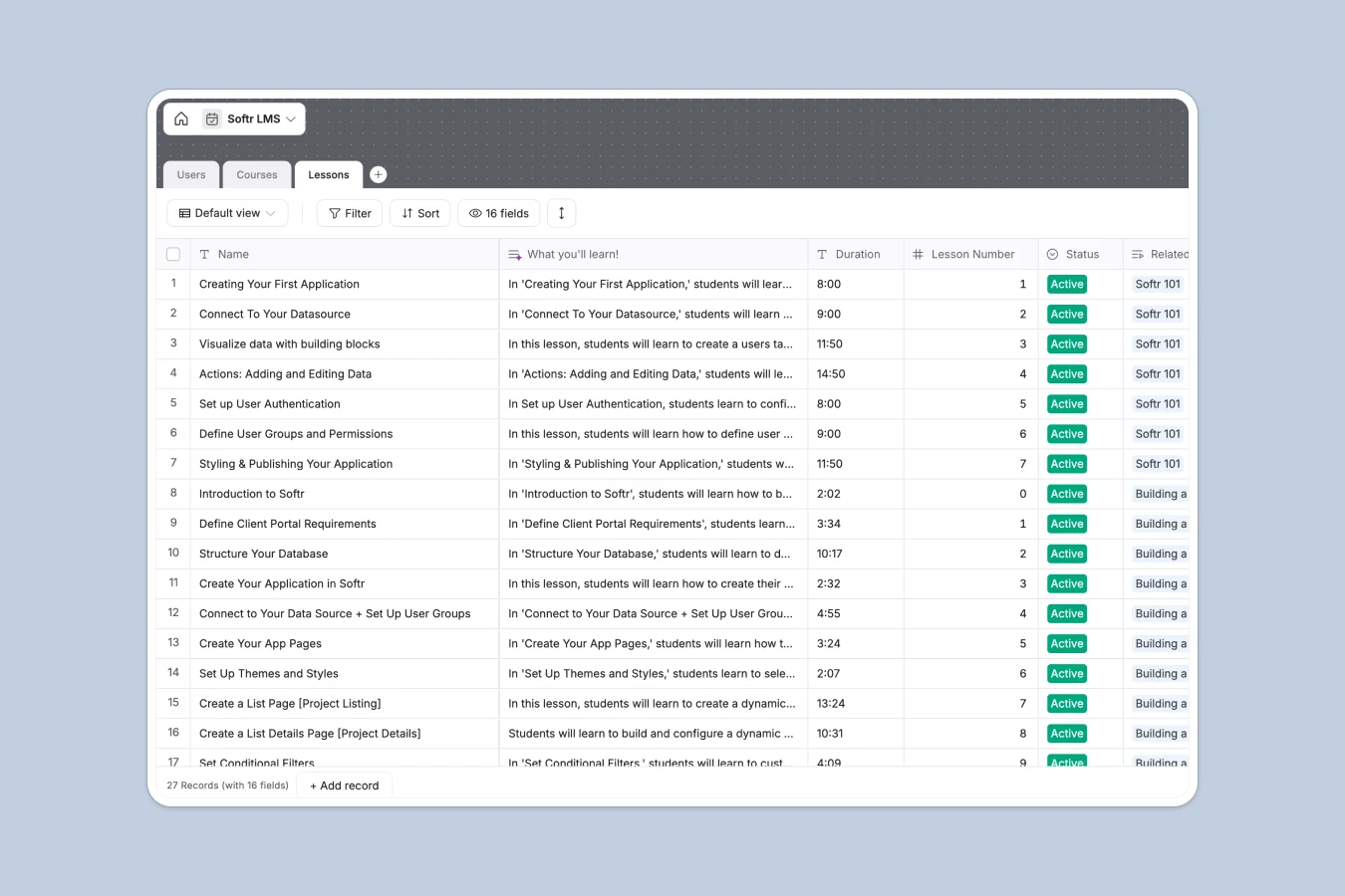 Lms Spreadsheet Template Thumbnail